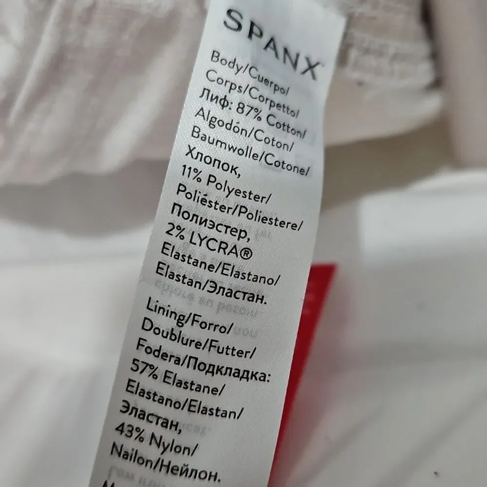 Spanx White High-Waisted Leggings Size Small/ Petite